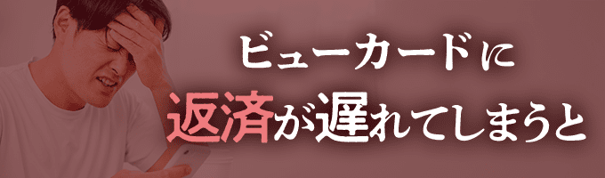 ビューカードからの督促を無視すると